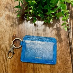 NWOT Fossil Card Holder Keyring